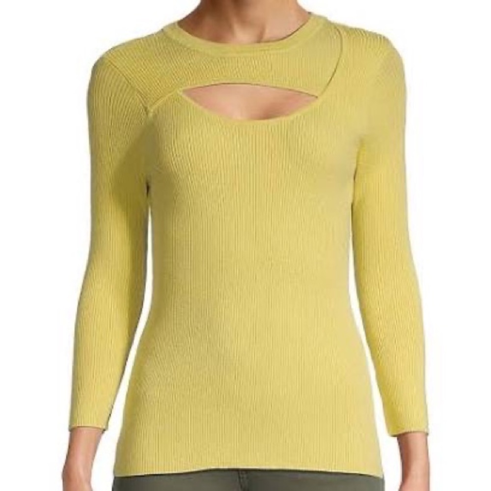 CARMEN MARC VALVO RIBBED SWEATER